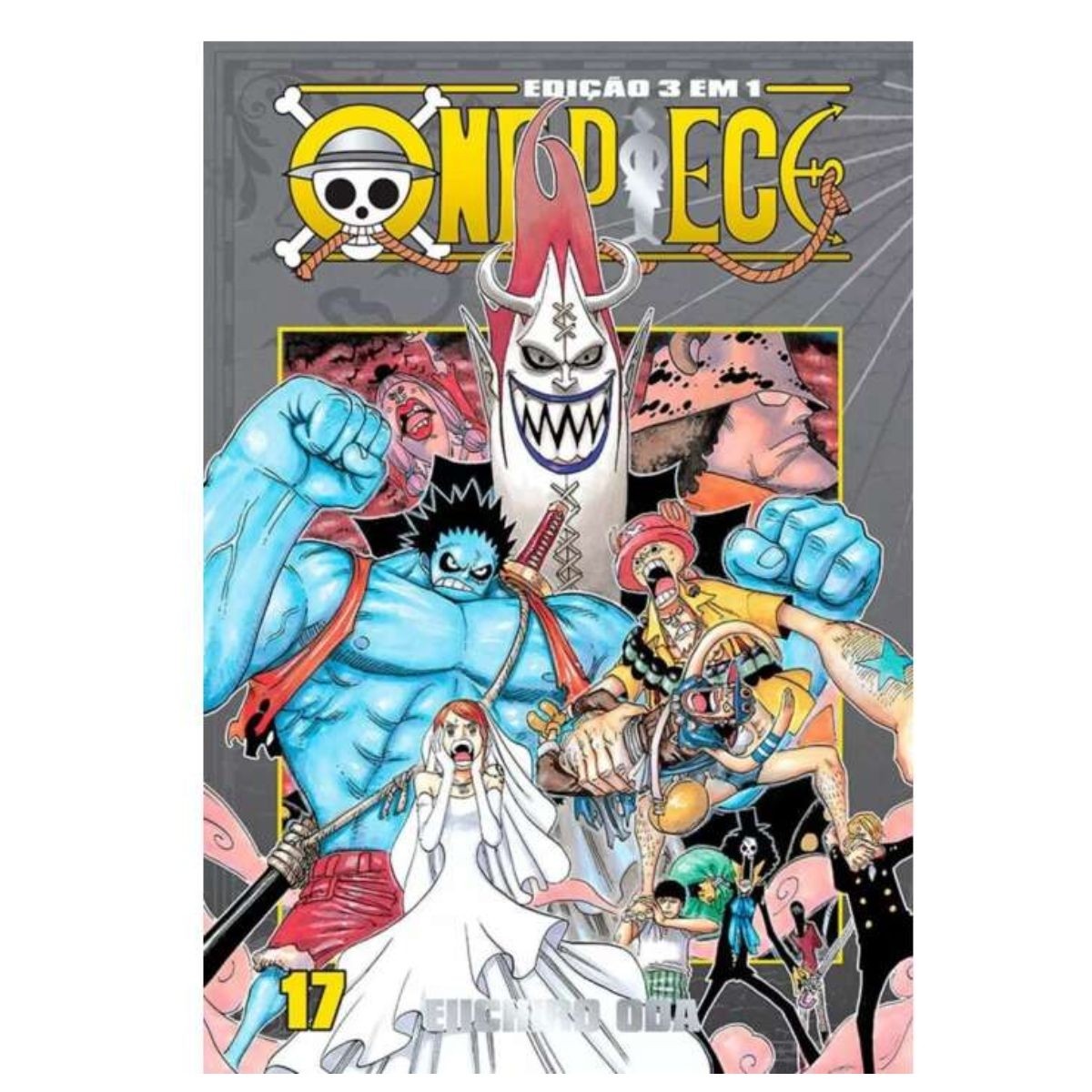 One Piece 3 em 1 Vol.17 - Mangá - Panini