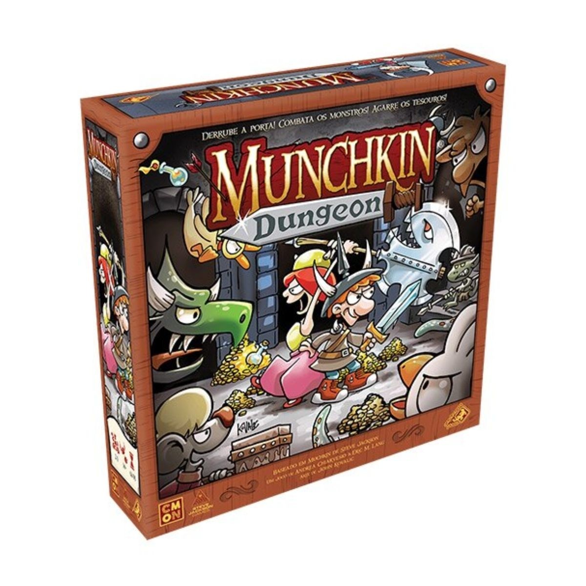 Munchkin Dungeon - Jogo de Tabuleiro - Galápagos
