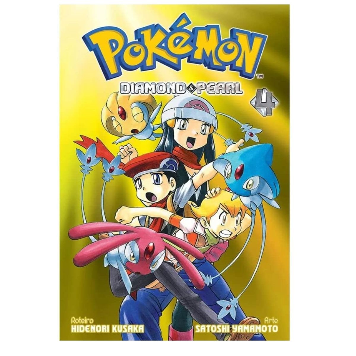 Pokémon Diamond And Pearl Vol. 4 - Mangá - Panini
