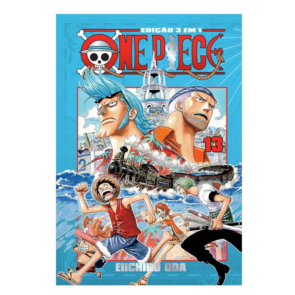 One Piece 3 em 1 Vol.13 - Mangá - Panini