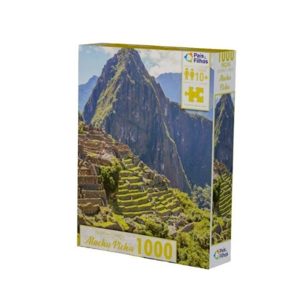 Quebra-Cabeça 1000 peças Machu Picchu - Pais e Filhos