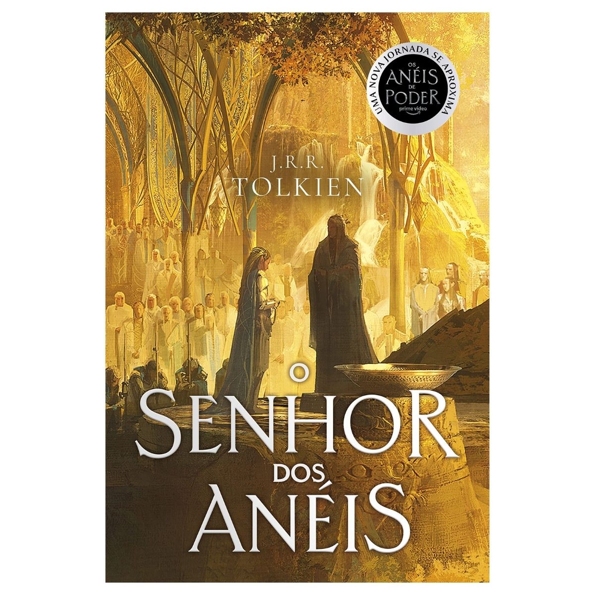 O Senhor dos Anéis: Volume Único - Capa Os Anéis de Poder - J.R.R. Tolkien - Capa comum- HarperCollins