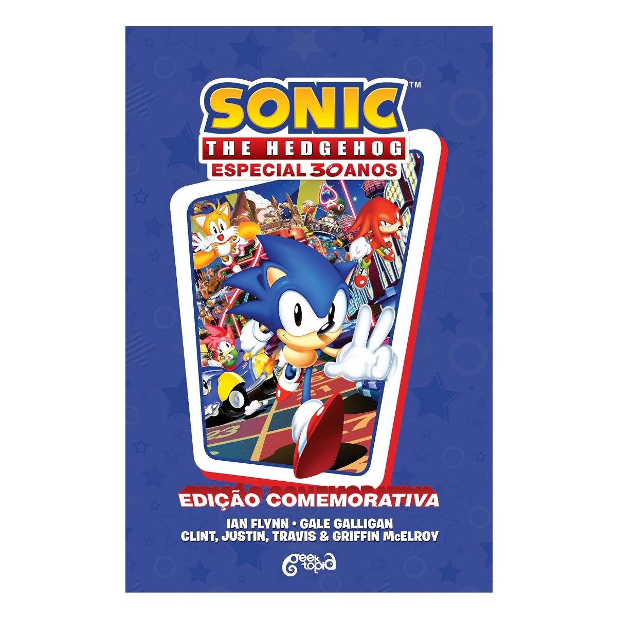 Sonic The Hedgehog – Especial 30 anos - Capa dura - HQ - Geektopia