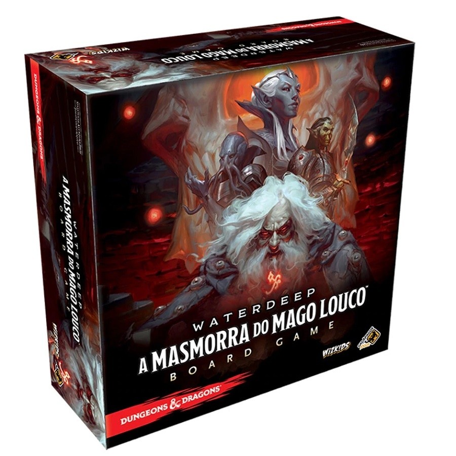 Dungeons & Dragons - A Masmorra do Mago Louco - Board  Game - Galápagos 