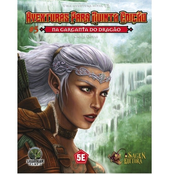 Dungeons & Dragons Aventuras para 5º Edição - Na Garganta do Dragão - Galápagos