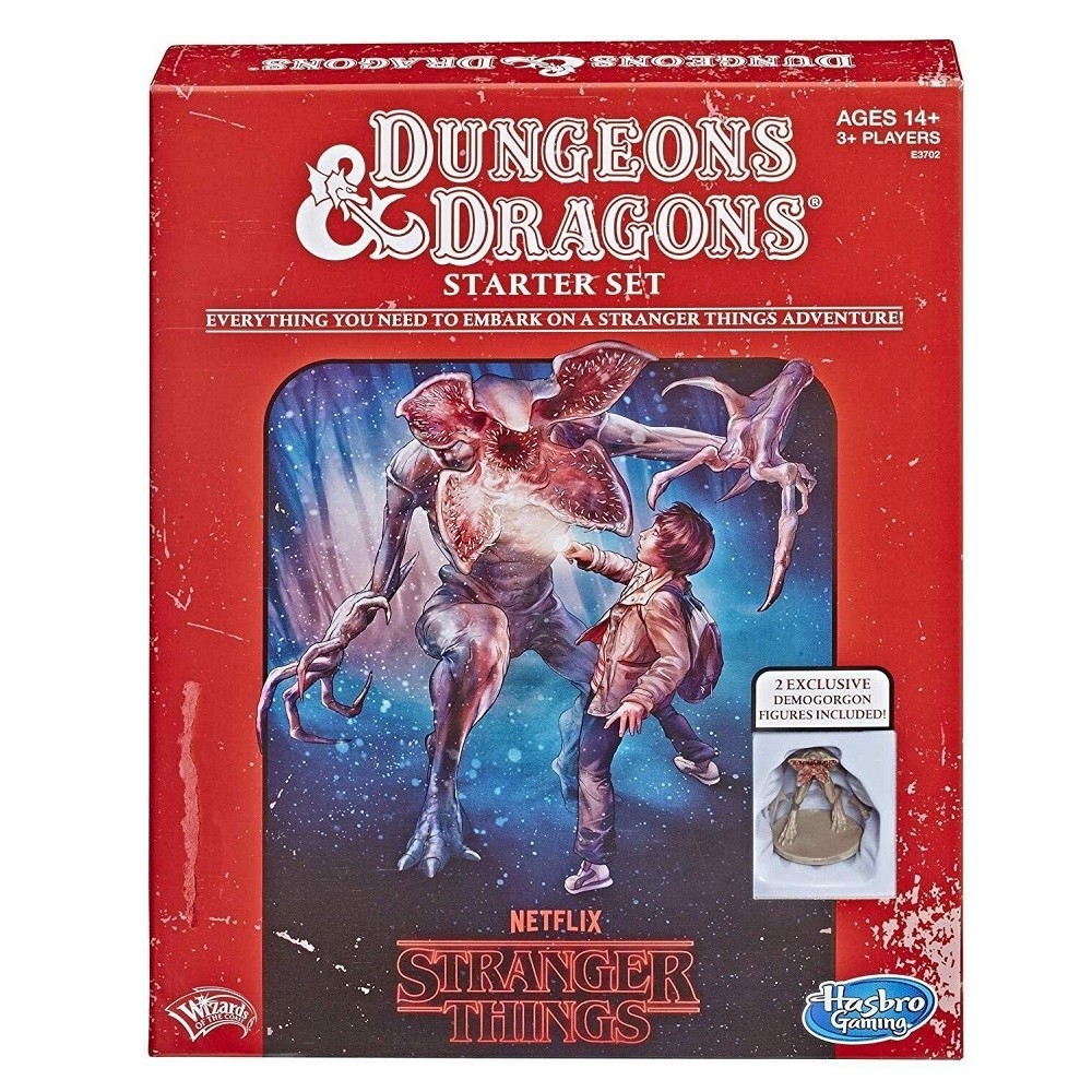Jogo Dungeons & Dragons Stranger Things Starter Set - Hasbro E3702