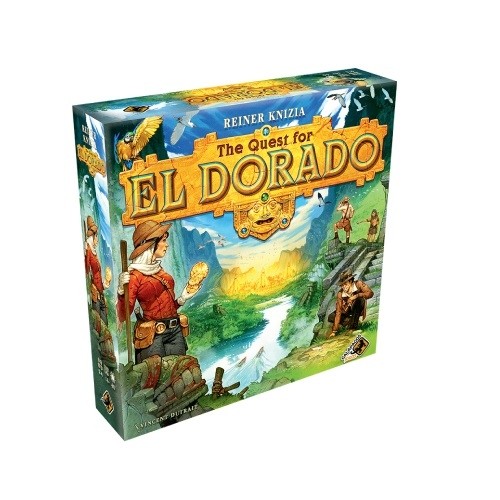 The Quest For El Dorado - Board Game - Galápagos