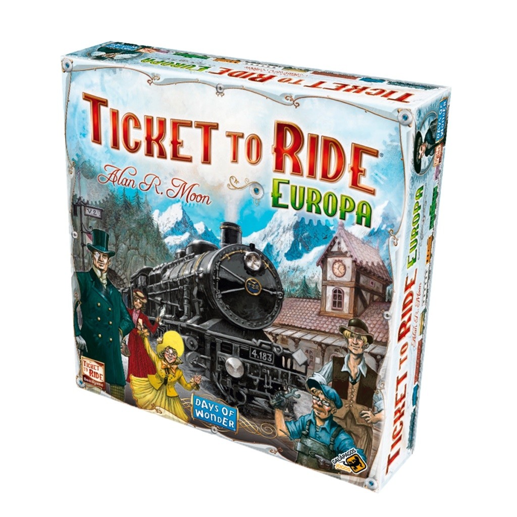 Ticket to Ride Europa - Board Game - Galápagos