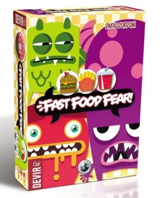 Fast Food Fear - jogo de cartas - Devir