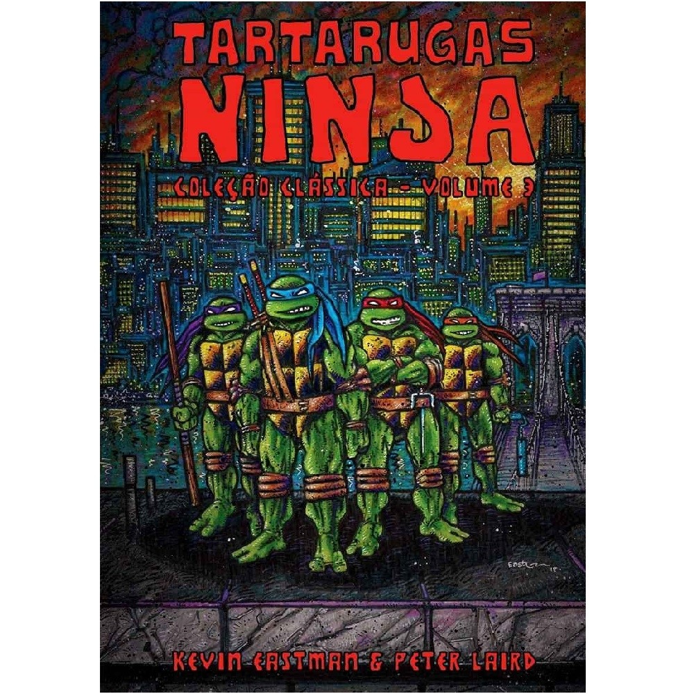 Tartarugas Ninja: Coleção Clássica Vol. 3 - Pipoca e nanquim