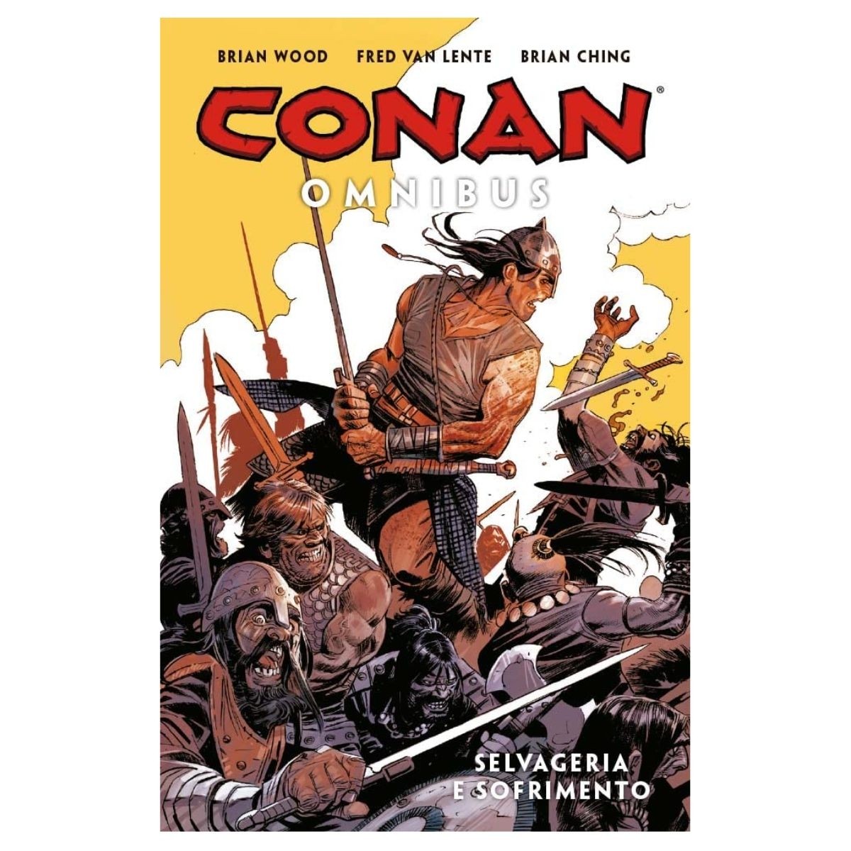 Conan Omnibus Vol.6: Selvageria e Sofrimento- HQ - Mythos Books