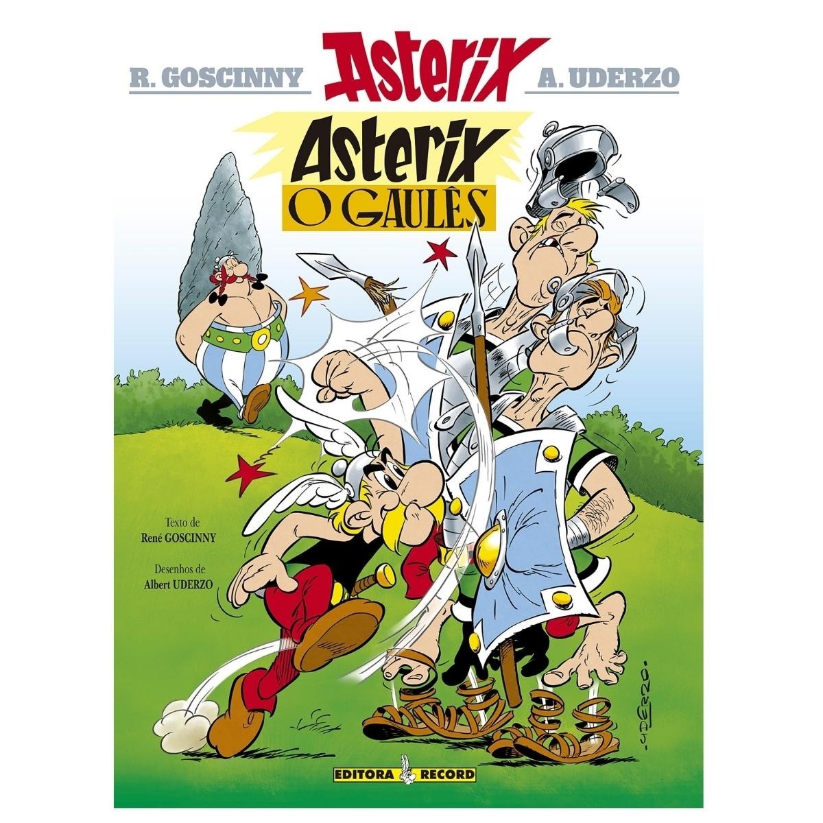 Asterix:  O Gaulês Vol.1 - HQ - Editora Record