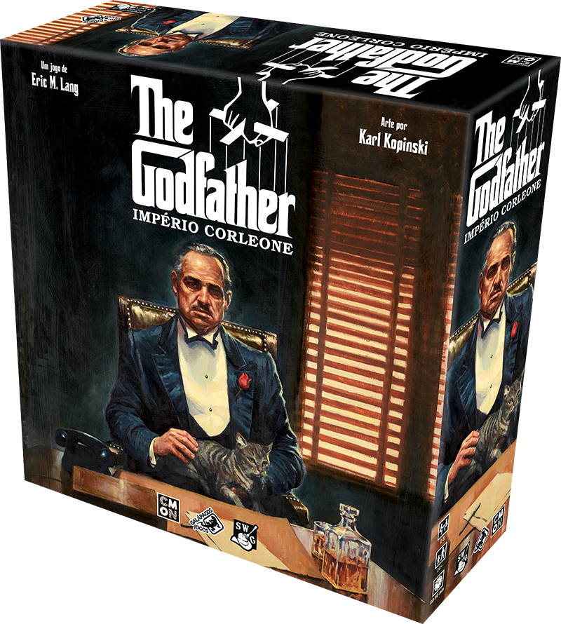 The Godfather - Império Corleone- Jogo de Tabuleiro - Galápagos