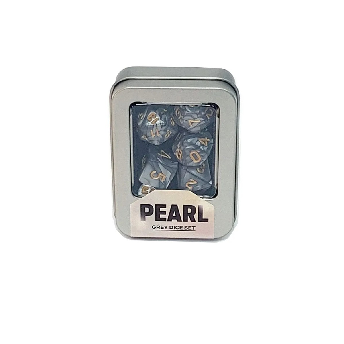 Kit de Dados: Pearl Grey - Buró