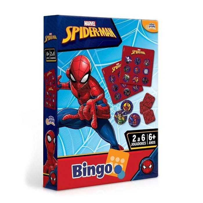 Jogo Bingo - Homem Aranha - Toyster 