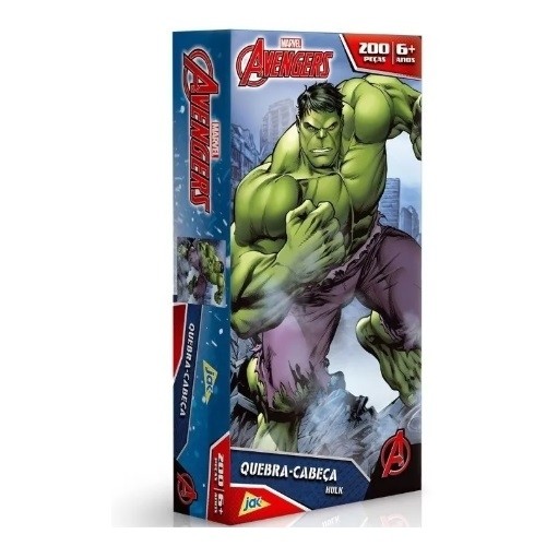 Quebra - Cabeça 200 Peças - Hulk- Toyster