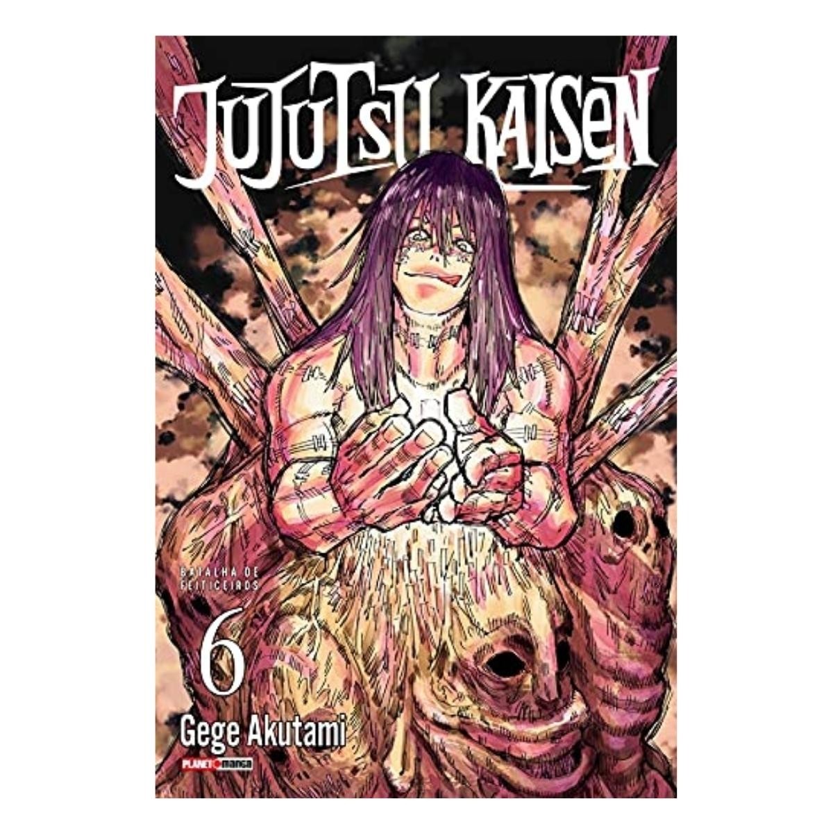 Jujutsu Kaisen:Batalha de Feiticeiros Vol.6 - Por: Gege Akutami - Mangá - Panini