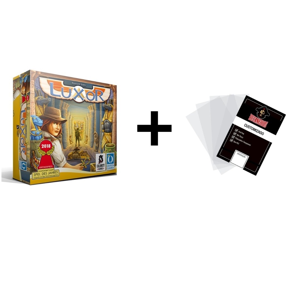 Luxor + Sleeves - Boardgame -  Calamity Games