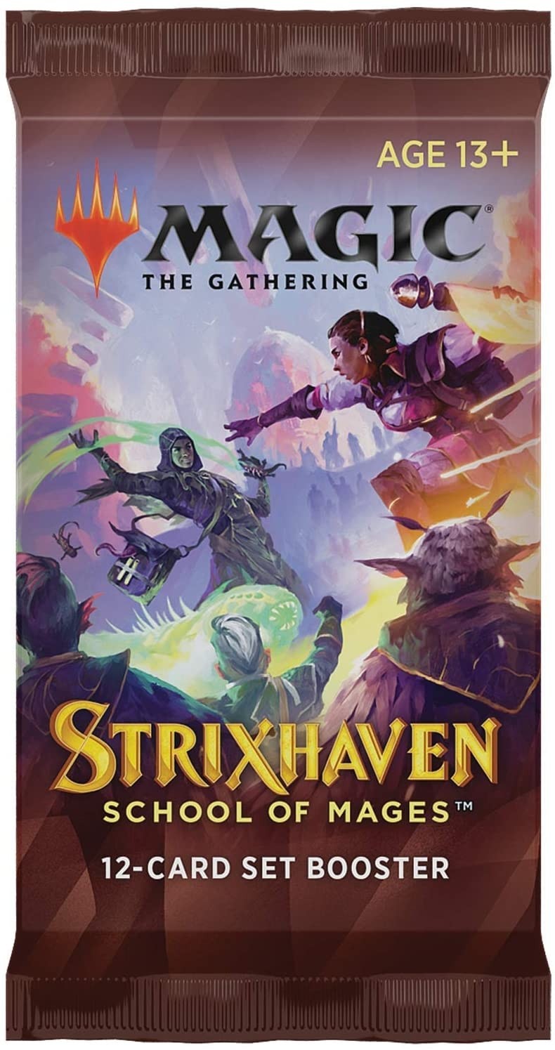 Magic The Gathering Strixhaven: School of Mages - Set Booster Unitário (EN) - Wizards