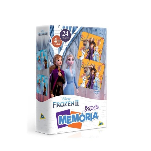 Jogo da Memória Frozen 2 - Toyster