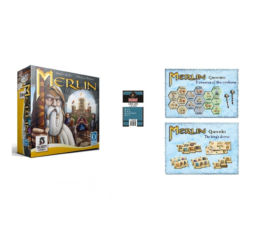 Combo Merlin + Queenie 1 e 2 + Sleeve - Calamity Games