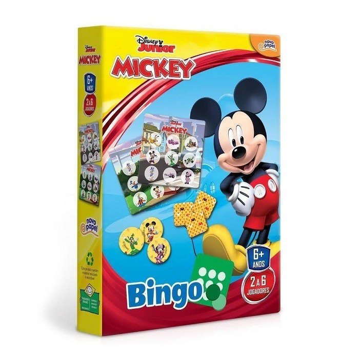 Jogo Bingo - Mickey Mouse - Toyster