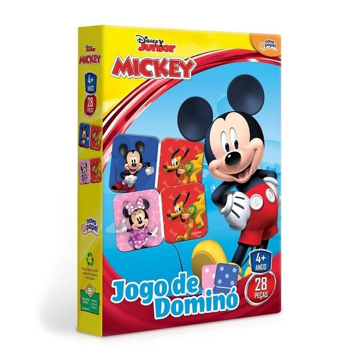 Jogo Dominó - Mickey Disney Junior - Toyster