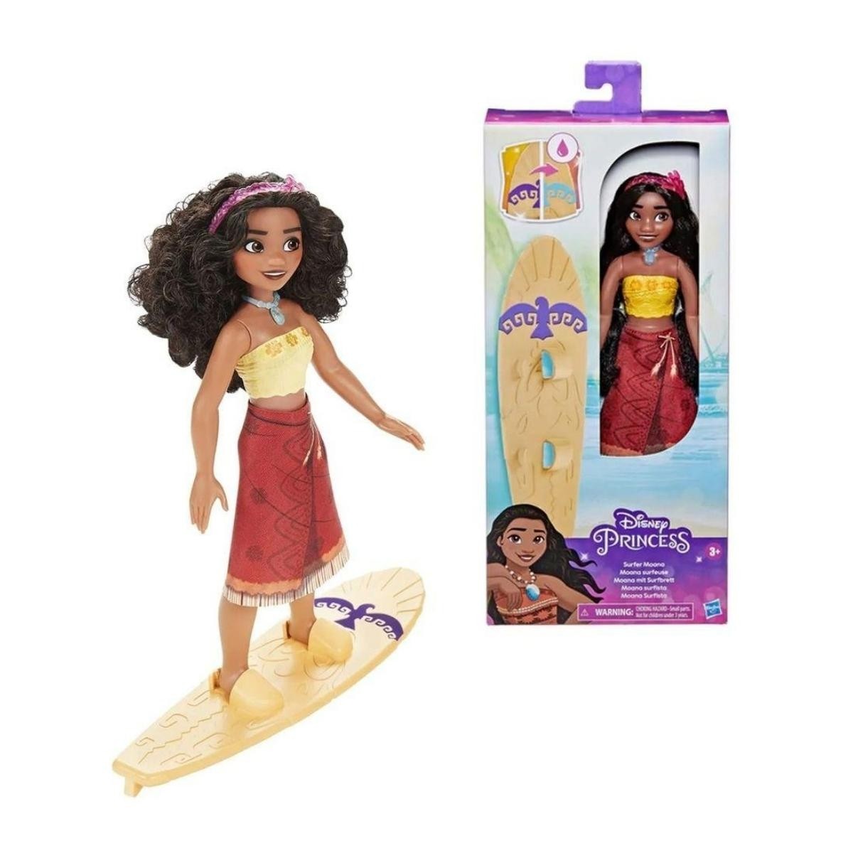 Boneca Princesa Moana Surfista - Hasbro