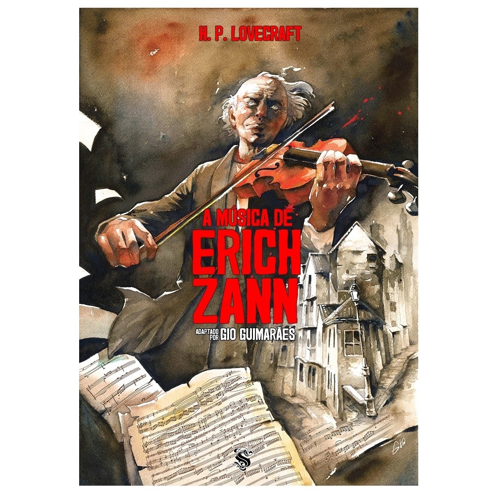 A Música De Erich Zann - HQ - ‎ Skript Editora