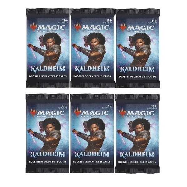 Magic The Gathering - Kit com  6 Boosters  Draft Booster Kaldheim (PT) - Wizards