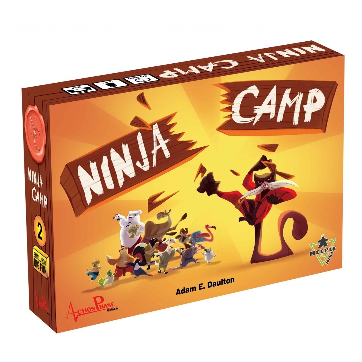 Ninja Camp - Jogo de cartas (Boardgame) - Meeple Br