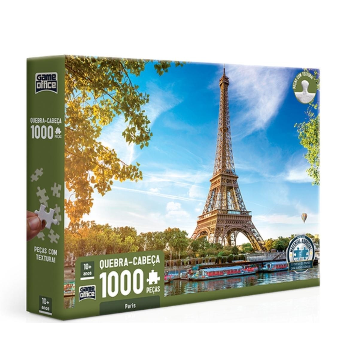 Quebra-Cabeça 1000 peças Paris - Toyster