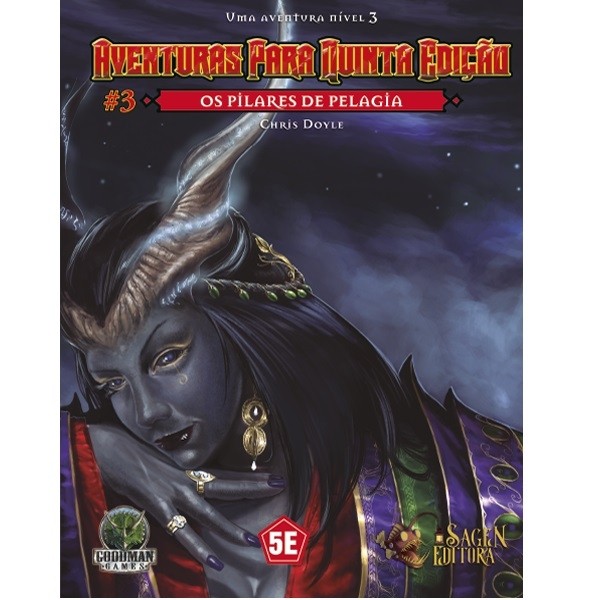 Dungeons & Dragons Aventuras para 5º Edição - Os Pilares de Pelagia - Galápagos