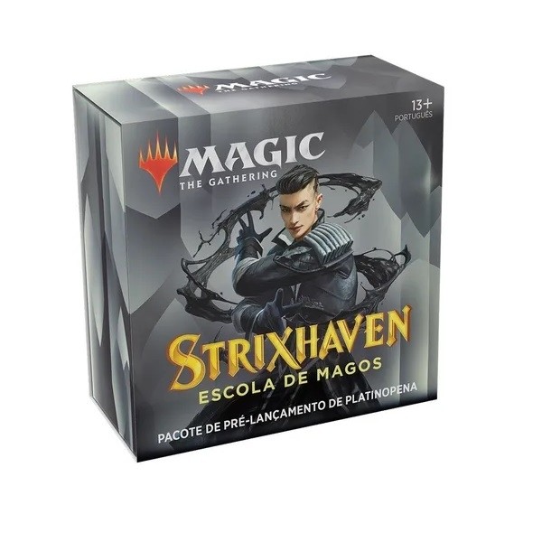 Magic The Gathering Pré-lançamento Strixhaven: Escola De Magos Platinopena (PT) Wizards