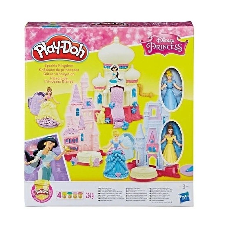 Play-Doh Disney Princesas Reino Brilhante - Hasbro 