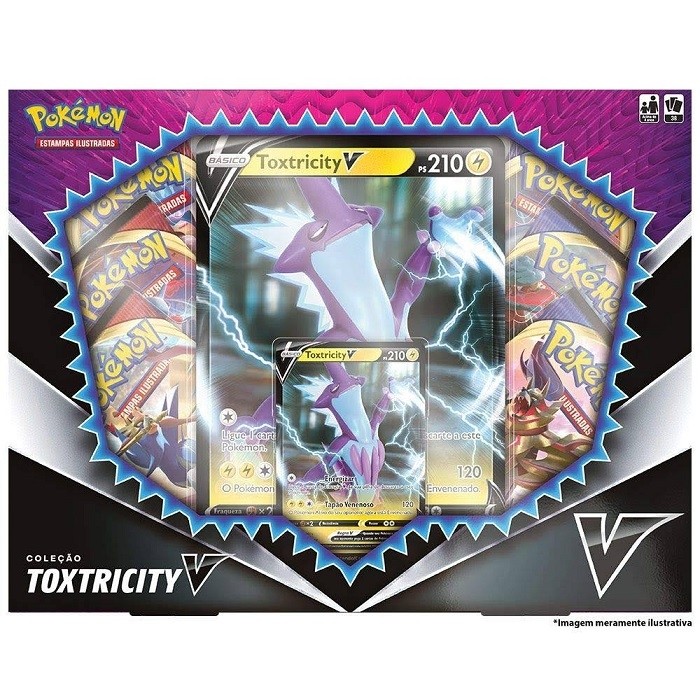 Pokémon Box Coleção Toxtricity V - Copag