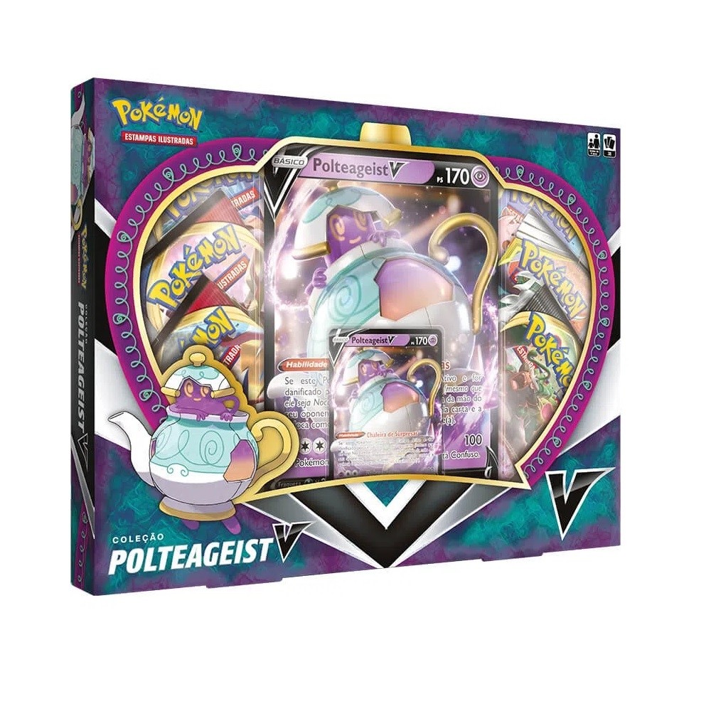 Box Pokémon Polteageist V - Copag
