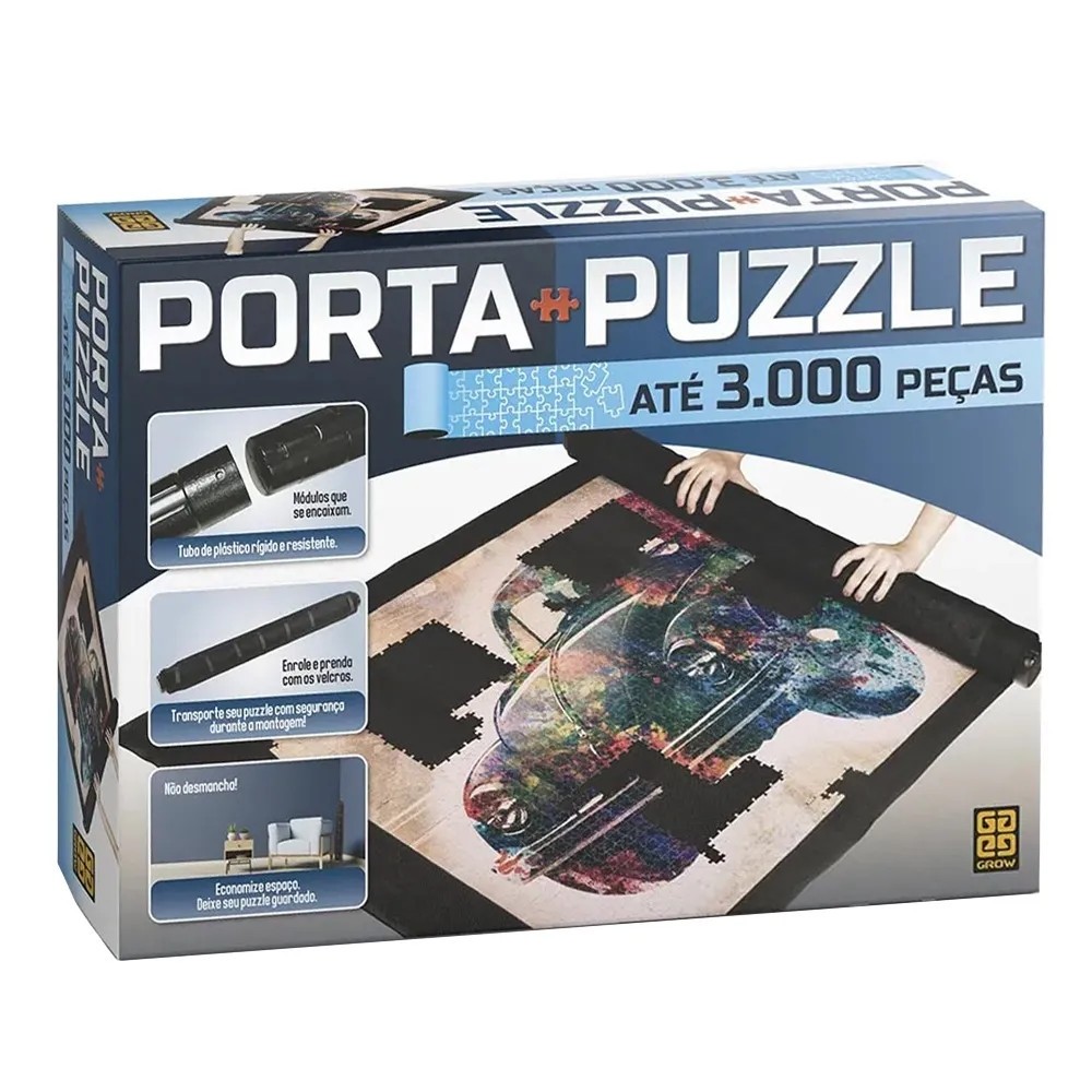 Porta-Puzzle até 3000 peças (3604) - Grow