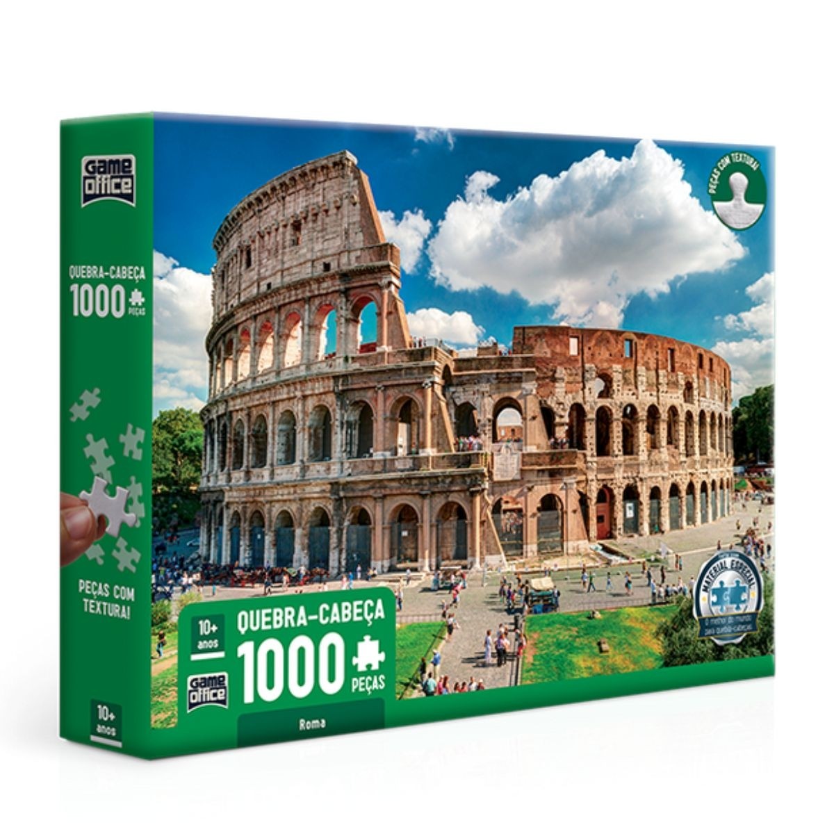 Quebra-Cabeça 1000 peças Roma - Toyster