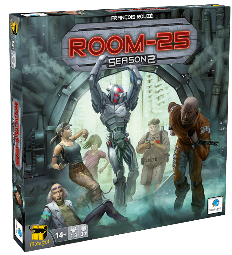 Room 25 Season 2 - Expansão Jogo de Tabuleiro Conclave