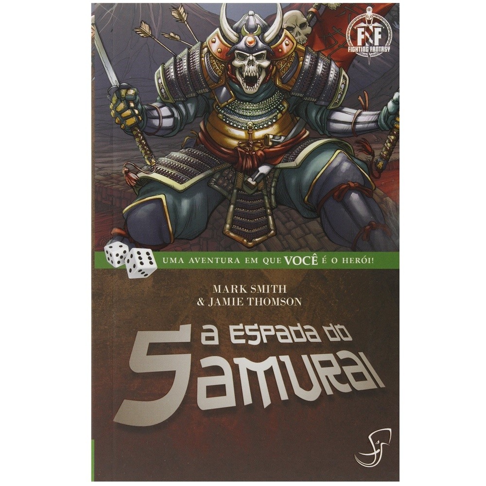 A Espada do Samurai  Vol. 16 - Fighting Fantasy - RPG - Jambô