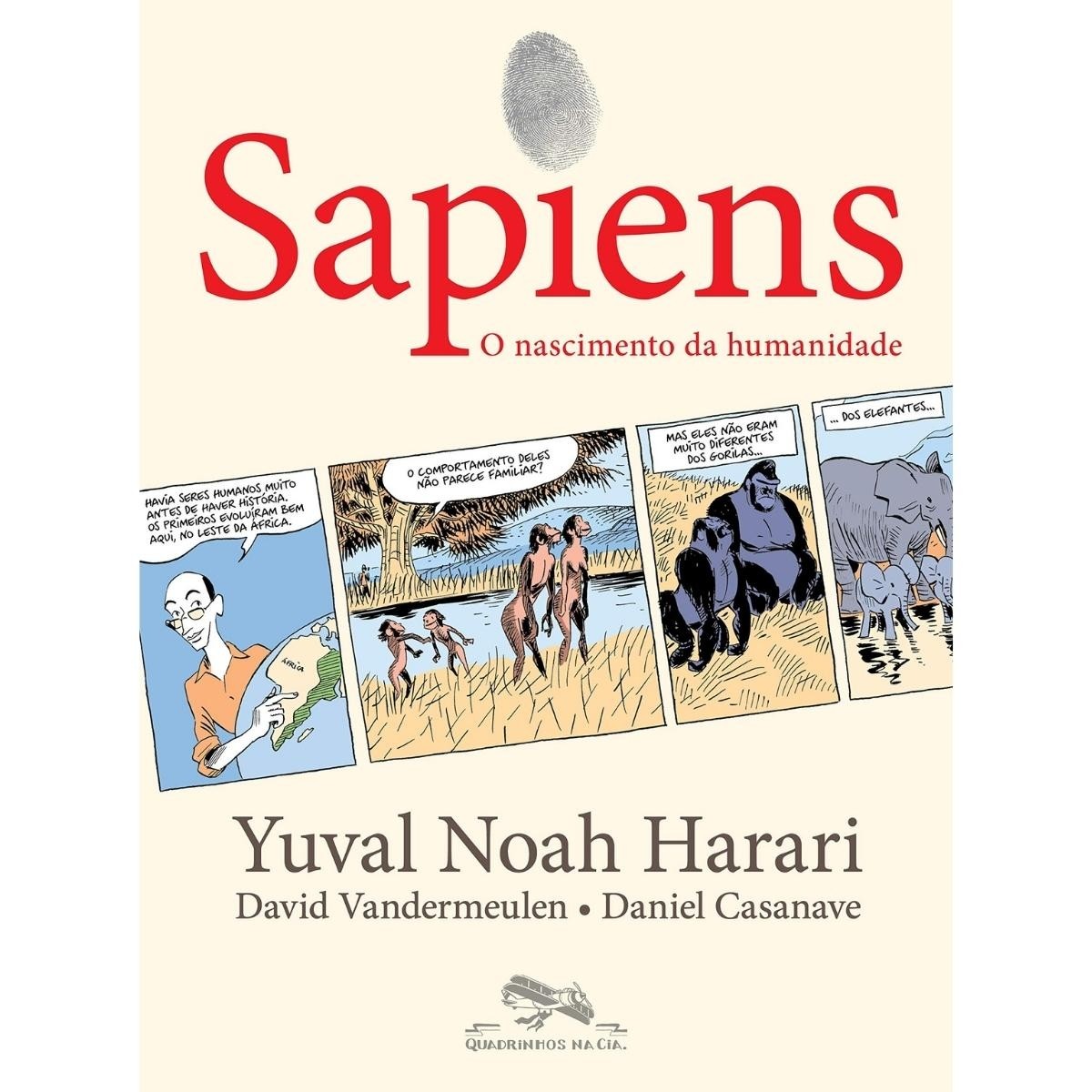 Sapiens: O Nascimento da Humanidade (Edição em Quadrinhos) - HQ - Quadrinhos na Cia