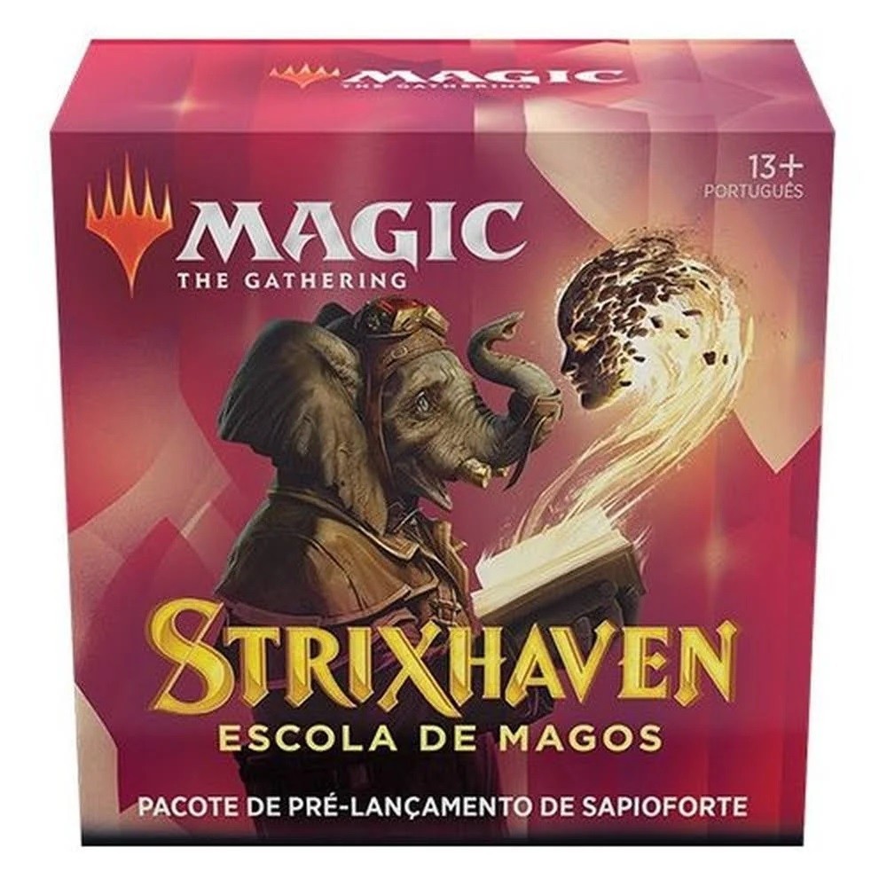 Magic The Gathering Pré-lançamento Strixhaven: Escola De Magos Sapioforte (PT) Wizards