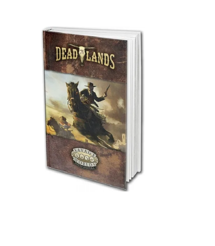 Deadlands Oeste Estranho - Savage Worlds Livro Base - RPG - Retropunk 
