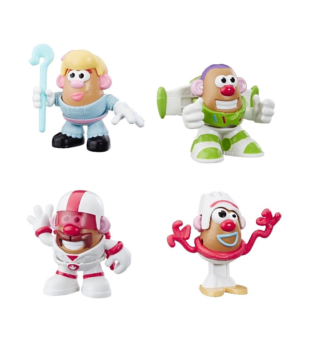 Combo 4 Boneco Mr Potato Head Batata Mini Toy Story 4 - Hasbro