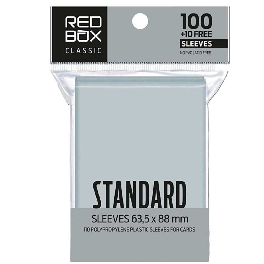 Sleeve Classic: Standard 63,5x88mm - Redbox