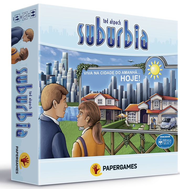 Suburbia- Jogo de Tabuleiro - Papergames