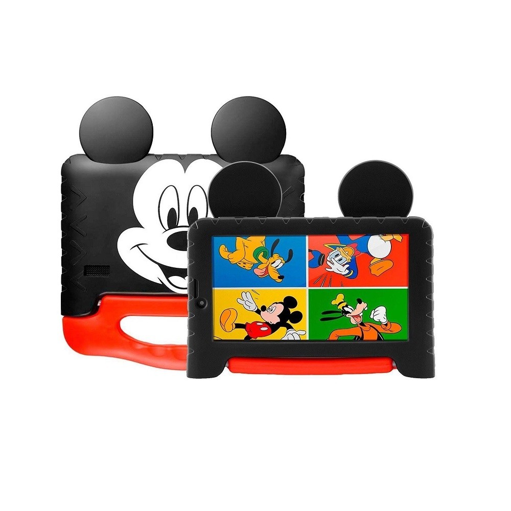 Tablet Mickey Mouse Plus Quad Core de 1,5 GHz 16 GB WI-FI Tela de 7 - Multilaser 