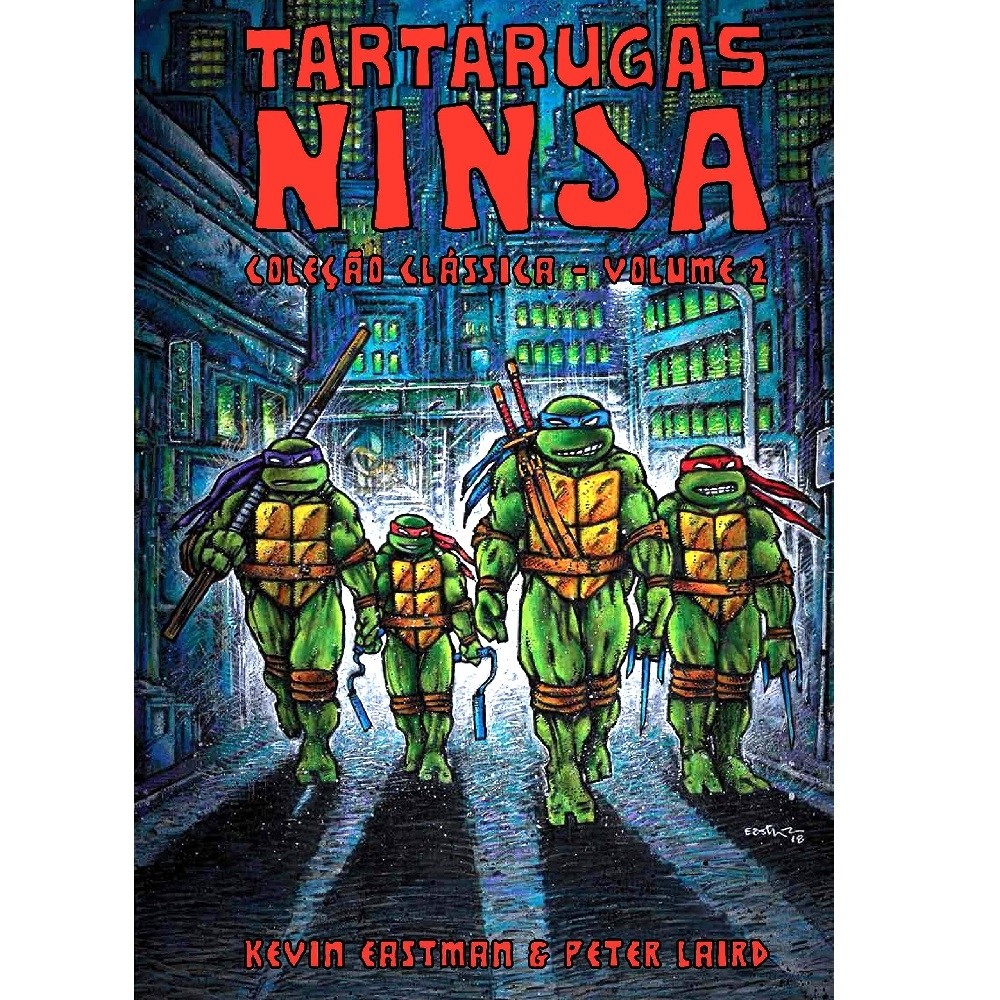 Tartarugas Ninja: Coleção Clássica Vol. 2 - PIPOCA E NANQUIM