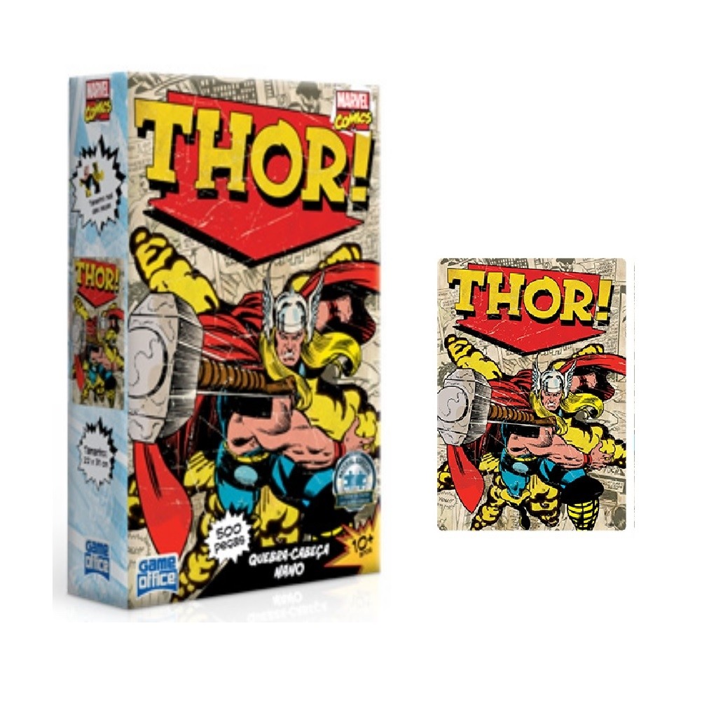 1 Quebra-Cabeça Nano 500 peças - Thor - Toyster